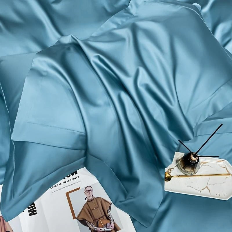 Sky Blue Bedding Set