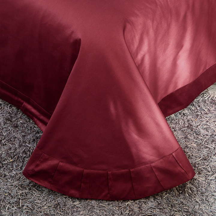 Burgundy Bedding Set