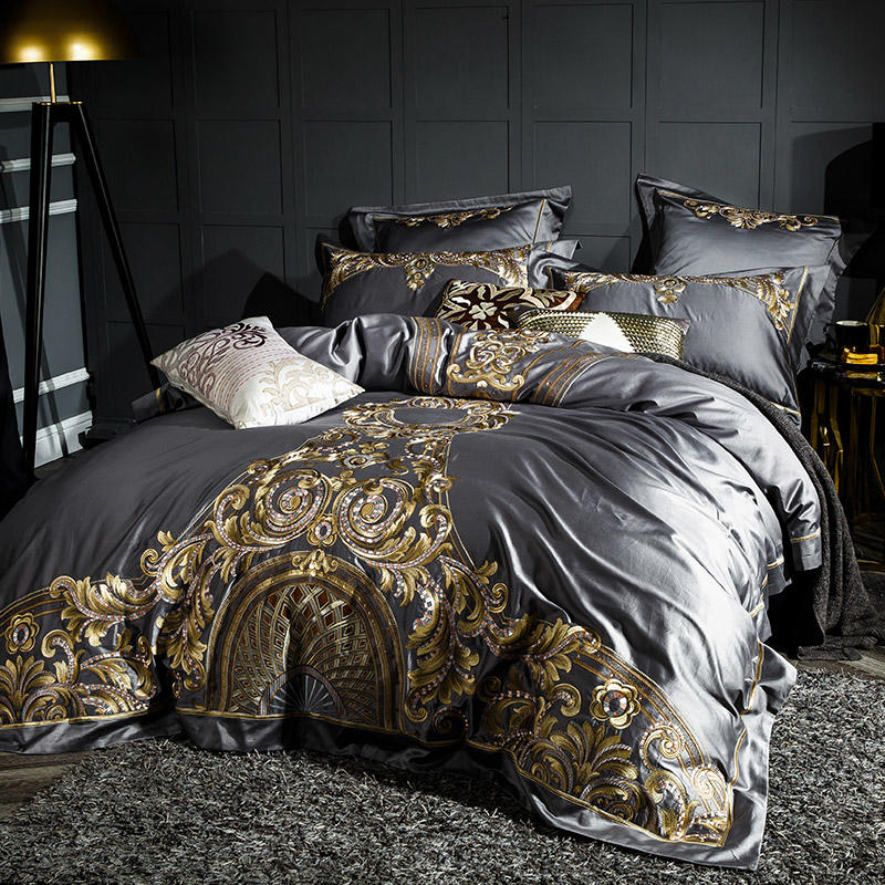 Vibrant Gray Bedding Set