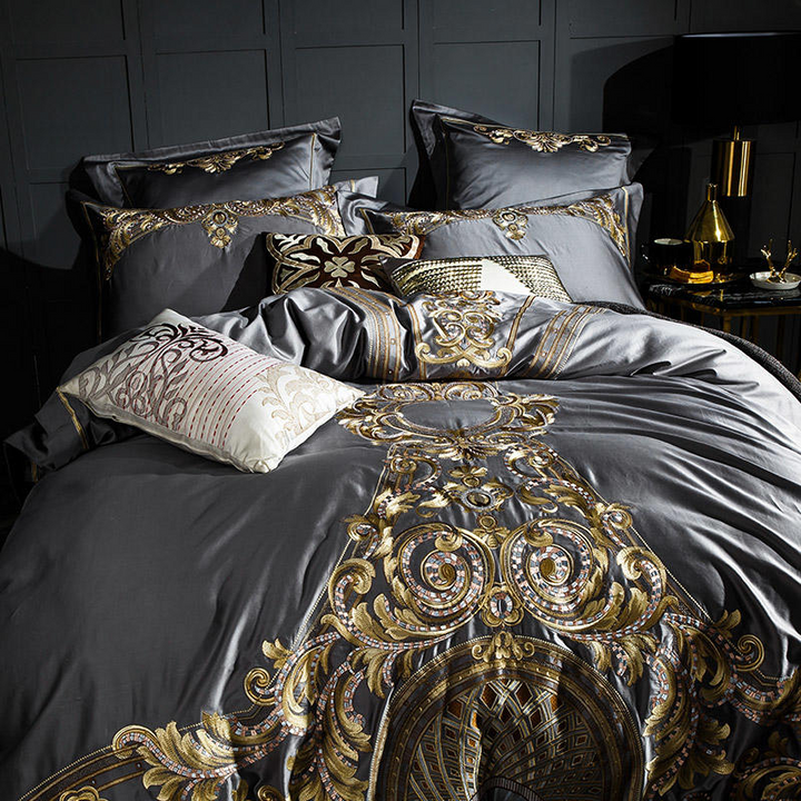 Vibrant Gray Bedding Set