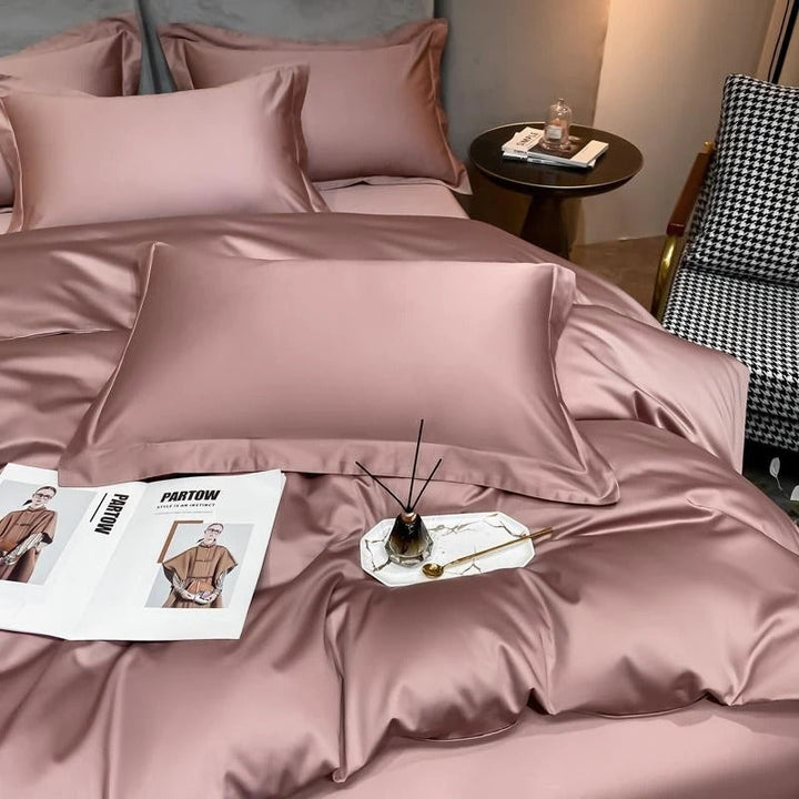 Rosy Brown Bedding Set