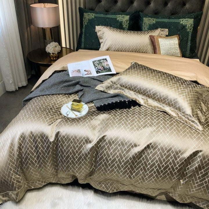 Geo Gold Bedding Set