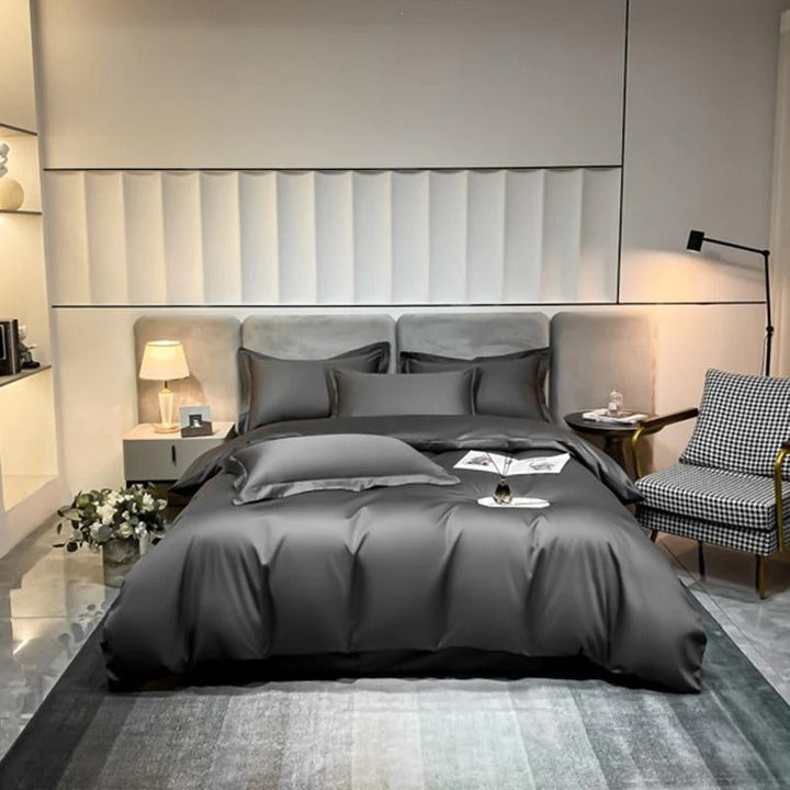 Deep Grey Bedding Set