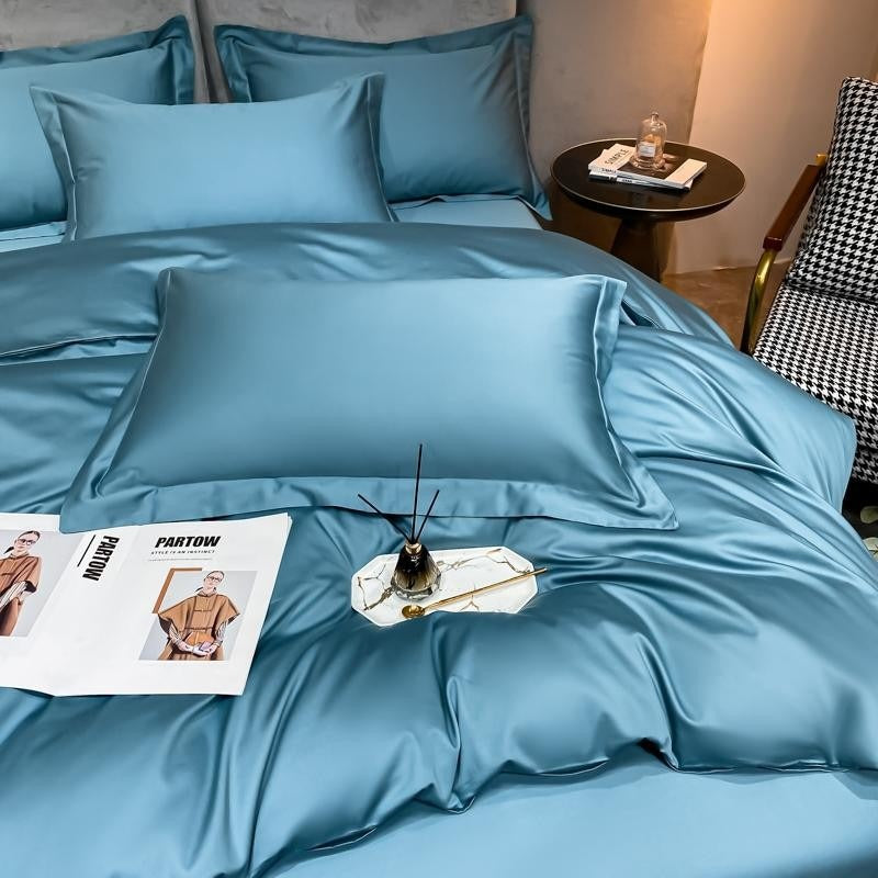 Sky Blue Bedding Set