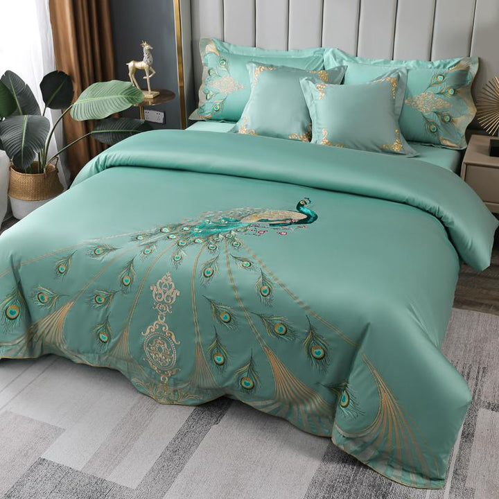 Peacock Bedding Set