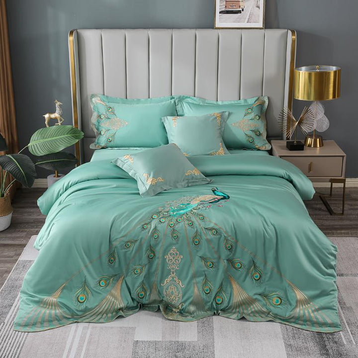 Peacock Bedding Set