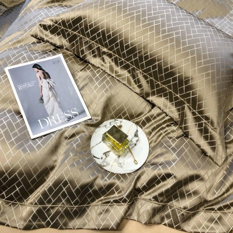 Geo Gold Bedding Set