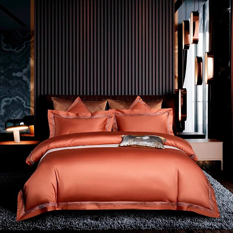 Orange Bedding Set