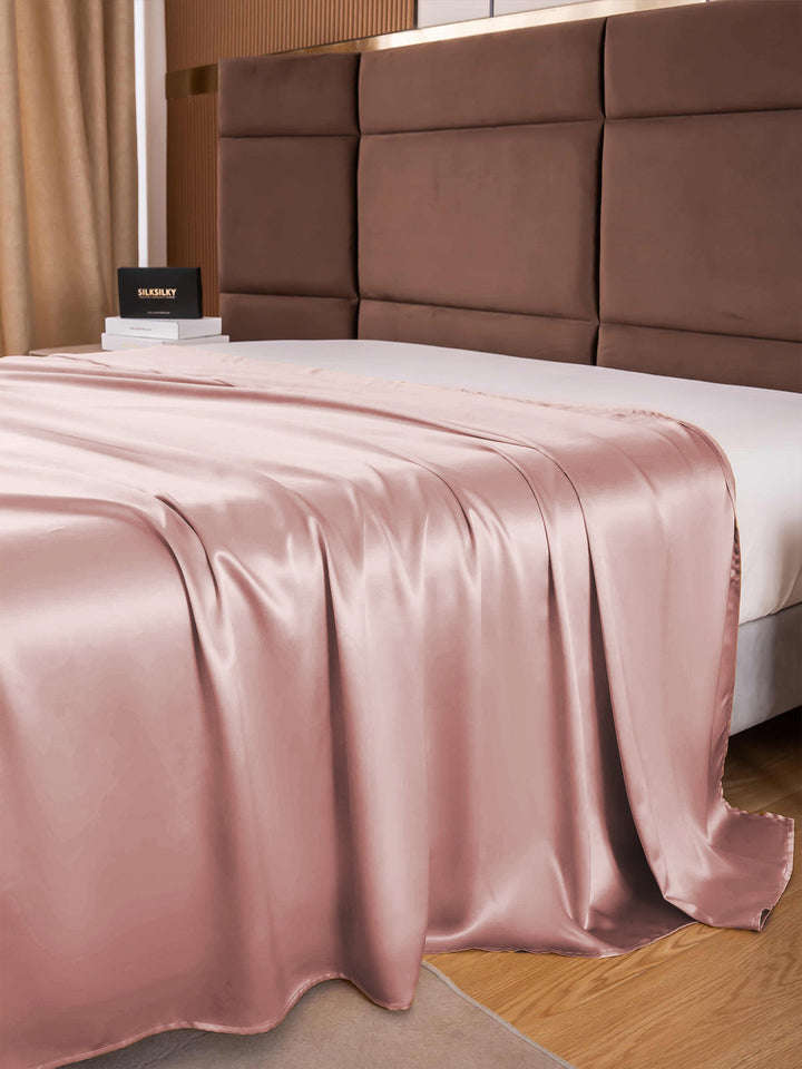 SilkenCloud | 100% Mulberry Silk Seamless Flat Sheet