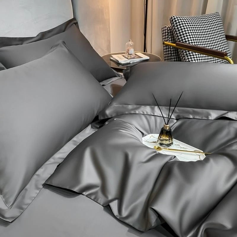 Deep Grey Bedding Set