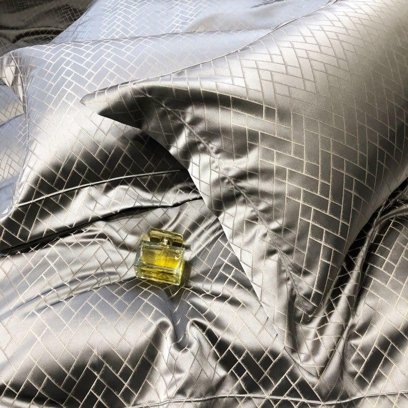 Geo Grey Bedding Set