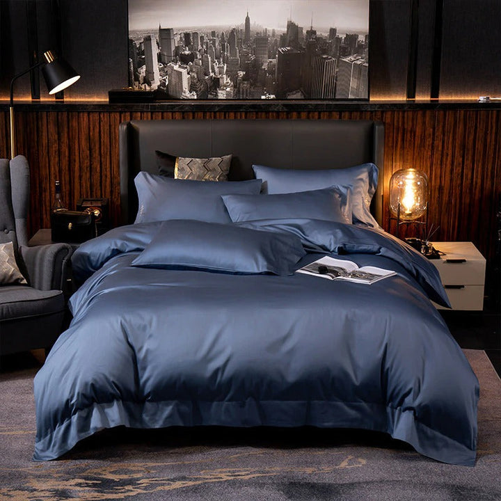 Navy Blue Bedding Set