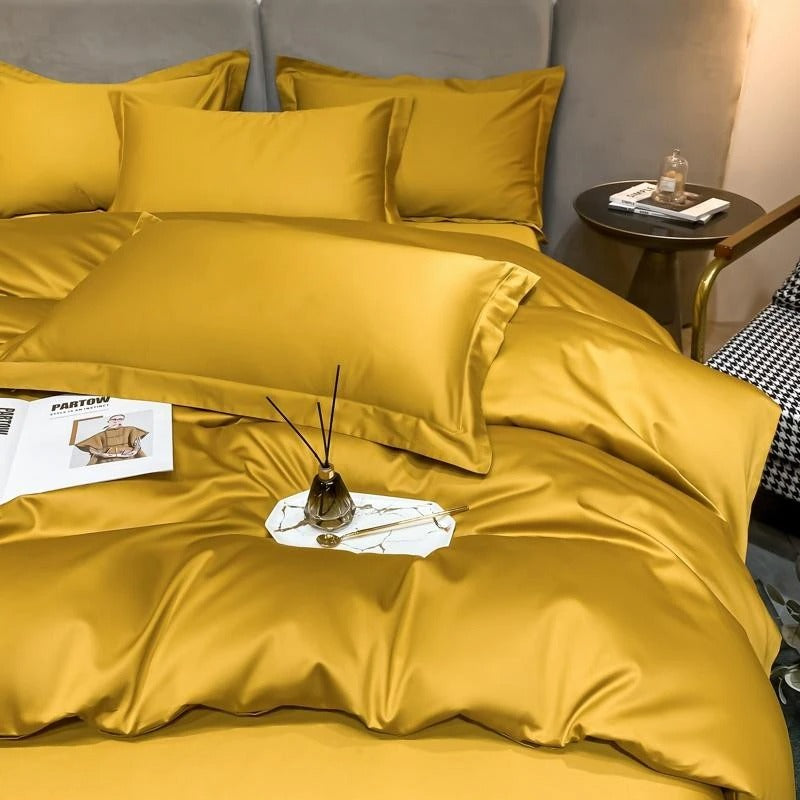 Gouden beddengoedset 