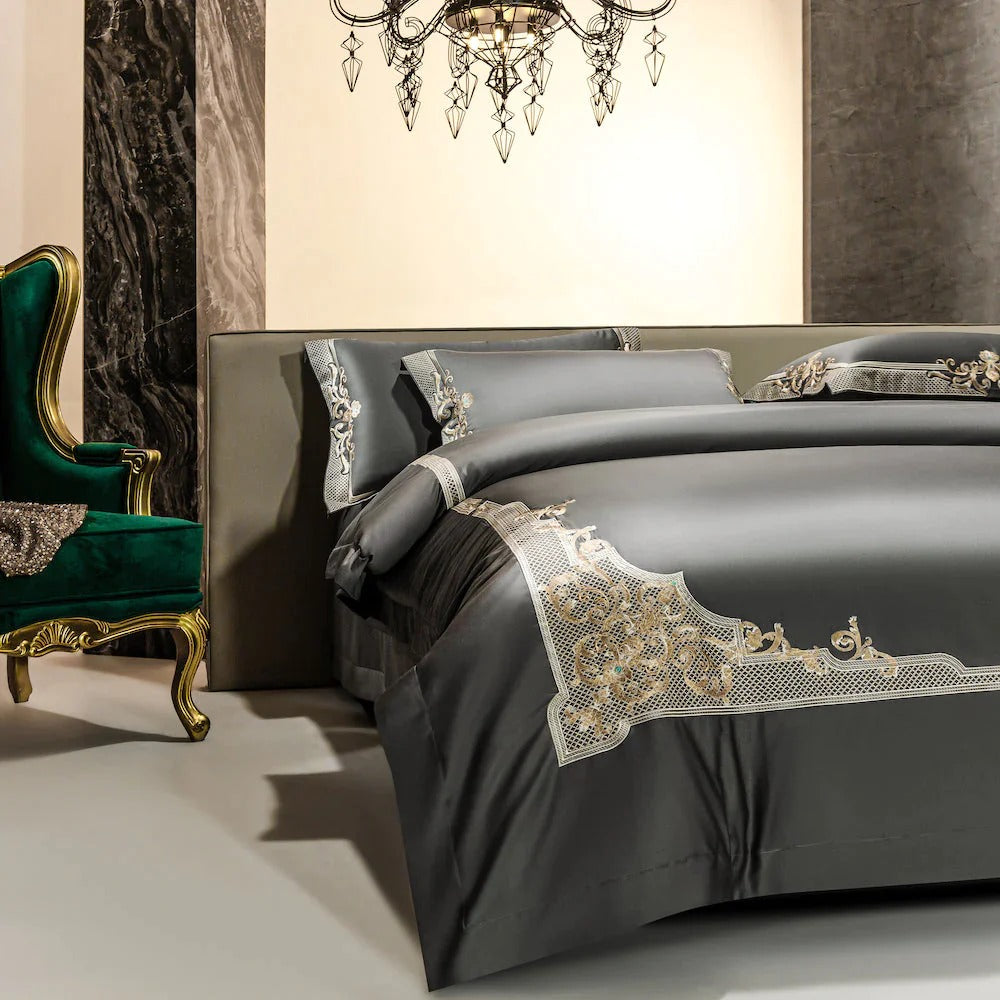 Knight Grey beddengoedset