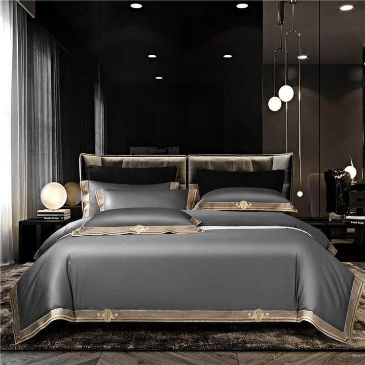 Trendy Gray Bedding Set