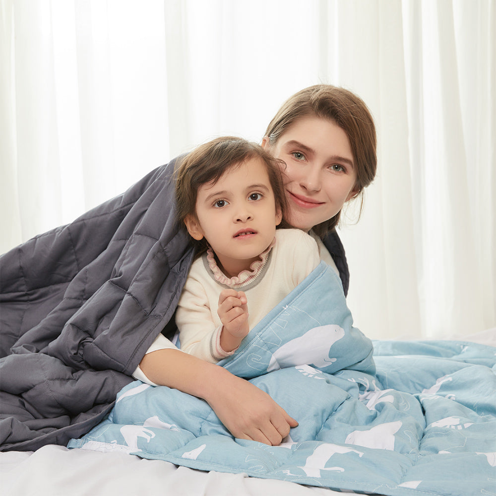 Coziqa | Tranquil Weighted Blanket – Enhancing Restful Sleep