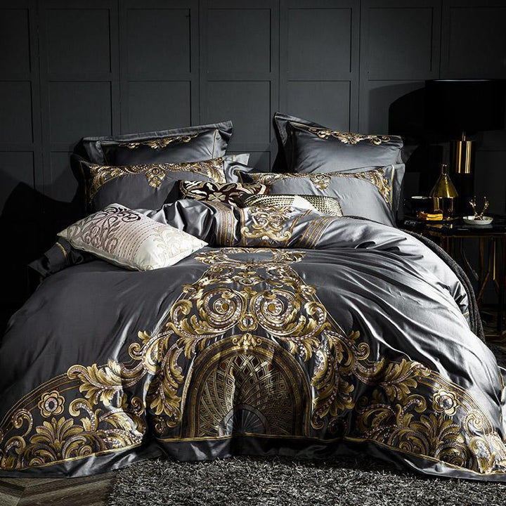 Vibrant Gray Bedding Set