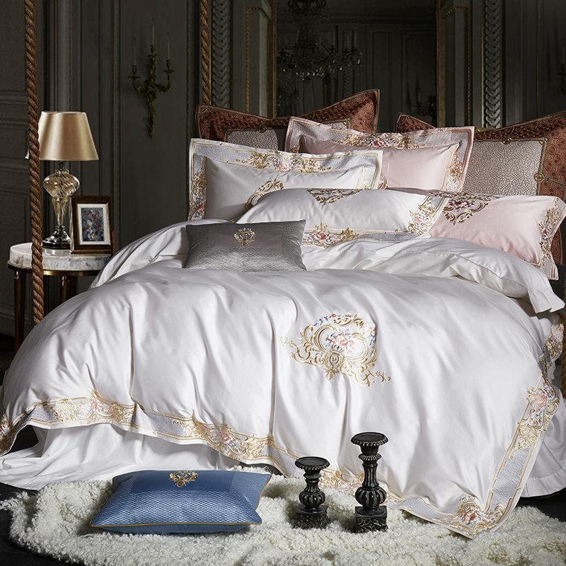 Pearl White Bedding Set