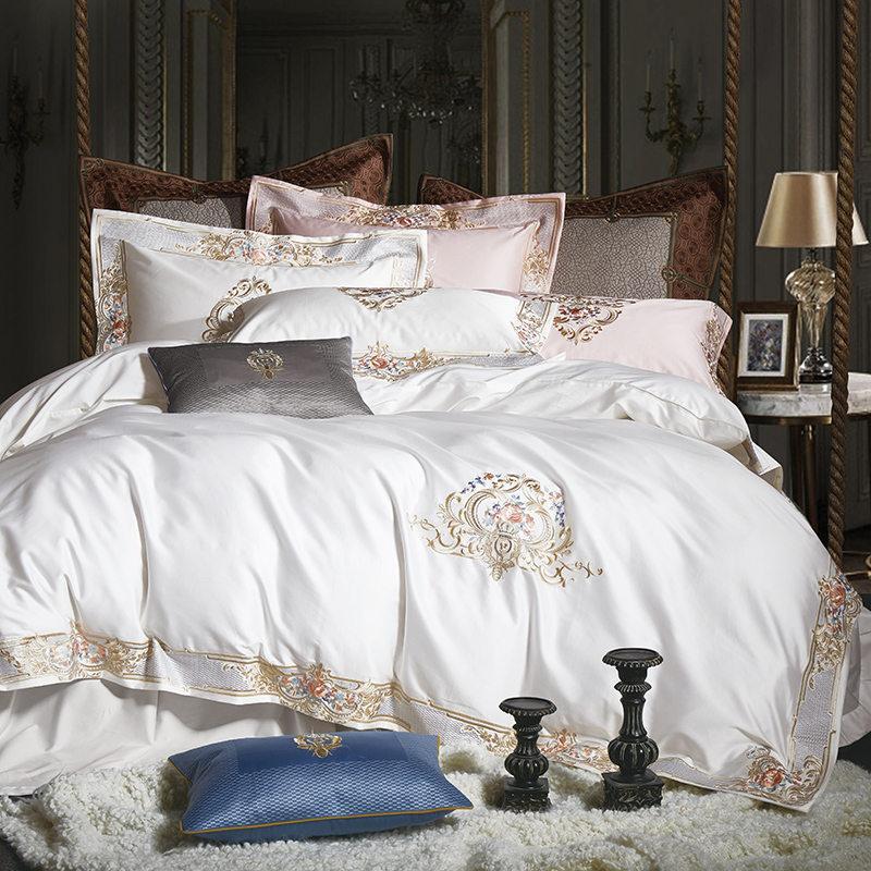 Pearl White Bedding Set