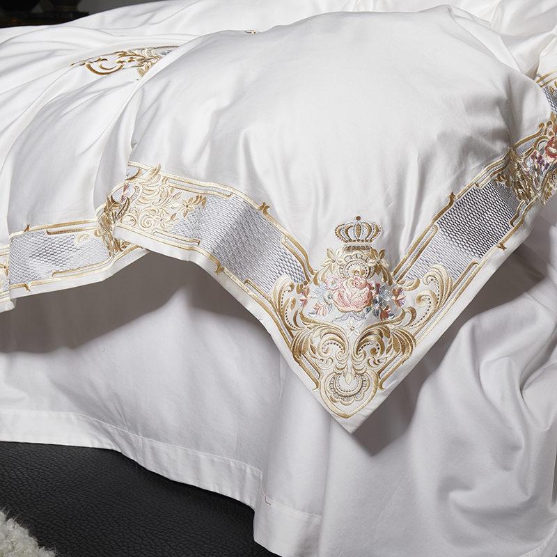 Pearl White Bedding Set