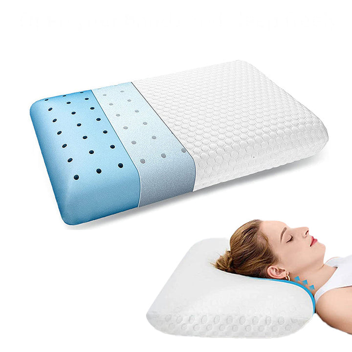 AirLuxe | Gel Memory Foam Pillow with Airflow Technology