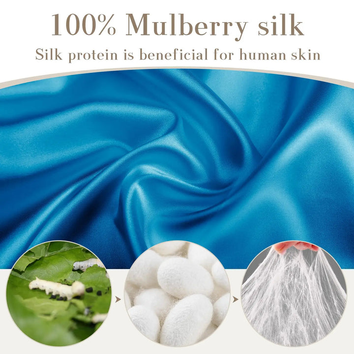 DreamSilk | 100% Moerbei Zijde Slaapmasker – Essentieel voor Reizen &amp; Dutjes