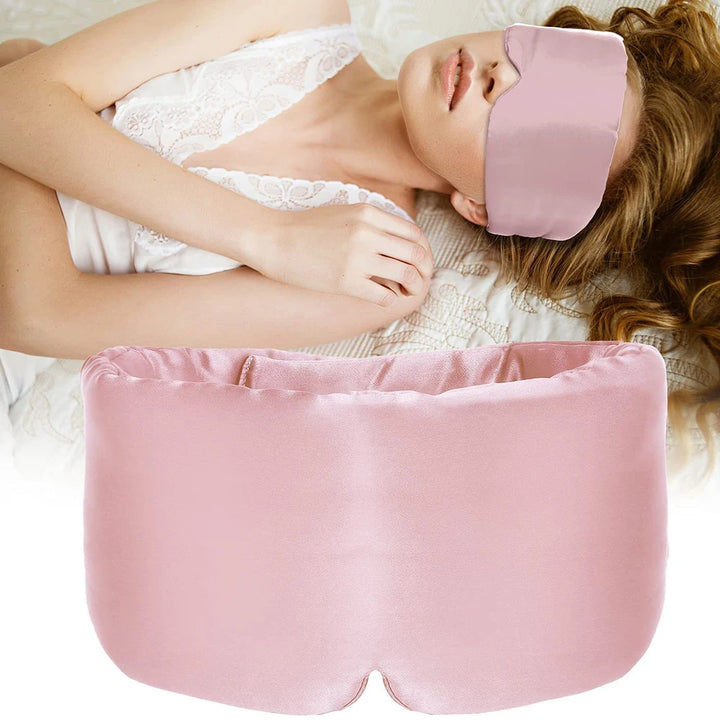 DreamSilk | 100% Mulberry Silk Sleep Mask – Travel & Nap Essential