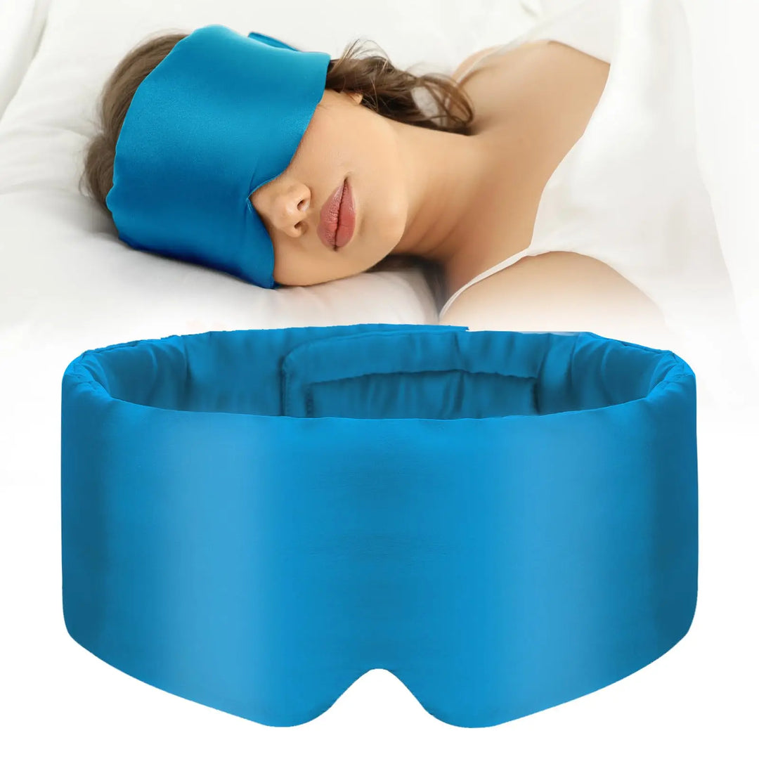 DreamSilk | 100% Mulberry Silk Sleep Mask – Travel & Nap Essential