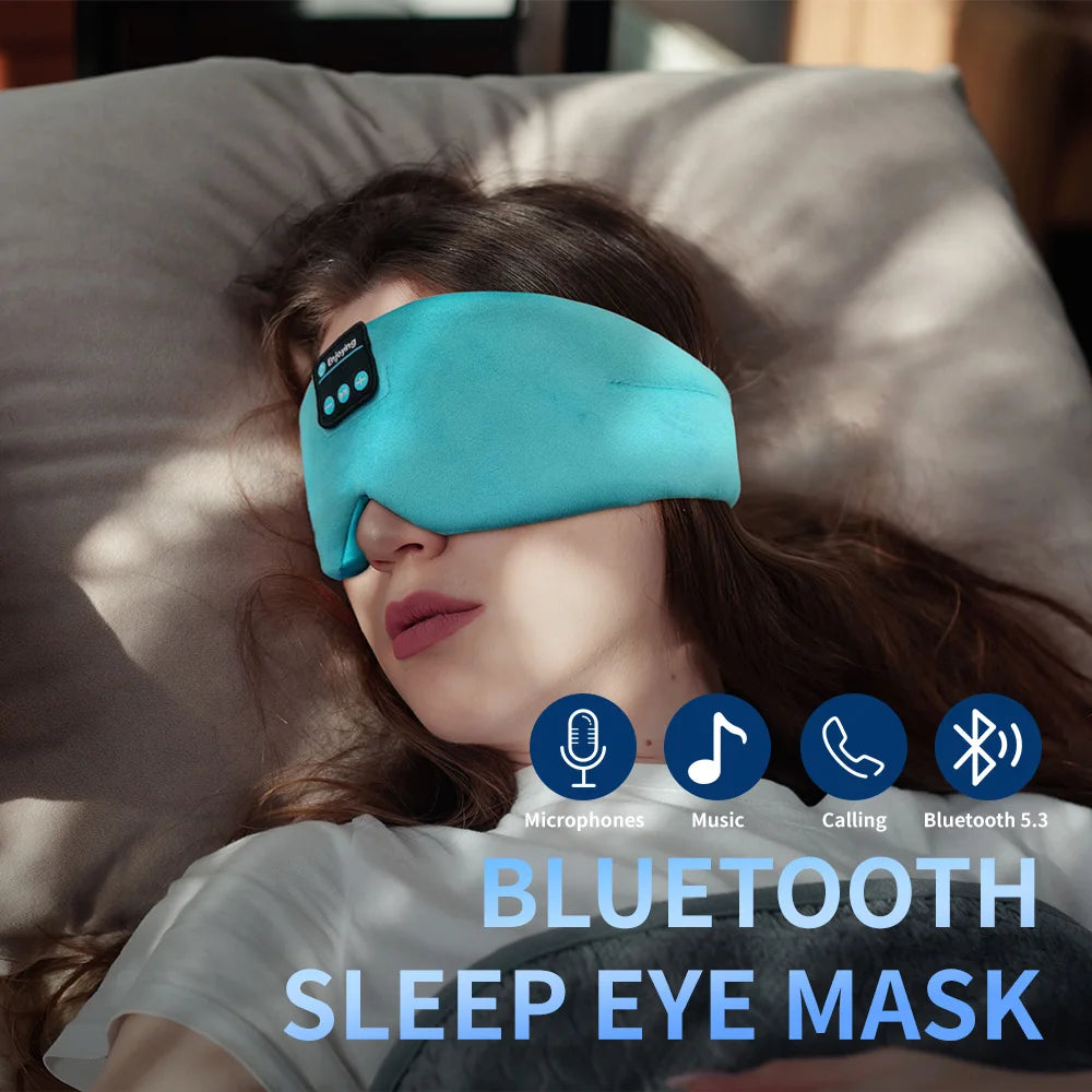 Diep slaapmasker met Bluetooth-audio