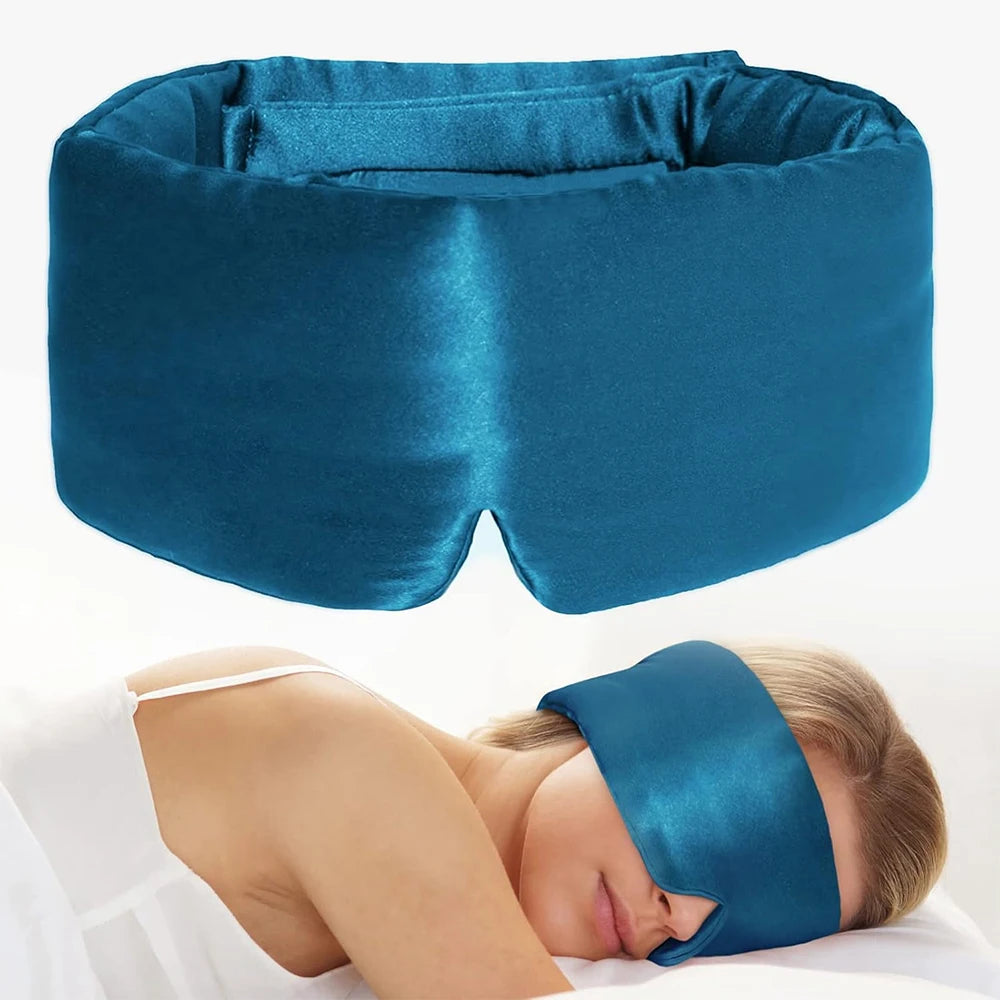 DreamSilk | 100% Mulberry Silk Sleep Mask – Travel & Nap Essential