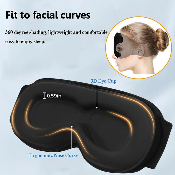 DreamPods | 3D Bluetooth Sleep Headphones Eye Mask