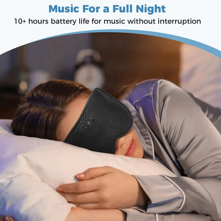 DreamPods | 3D Bluetooth Sleep Headphones Eye Mask