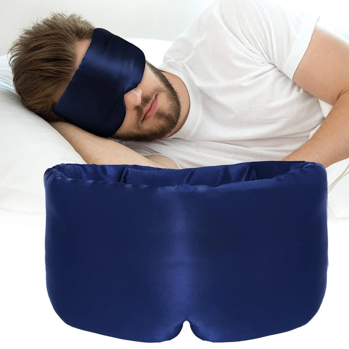 DreamSilk | 100% Mulberry Silk Sleep Mask – Travel & Nap Essential