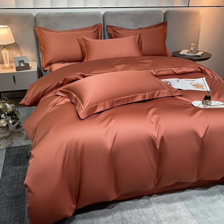 Terracotta beddengoedset 