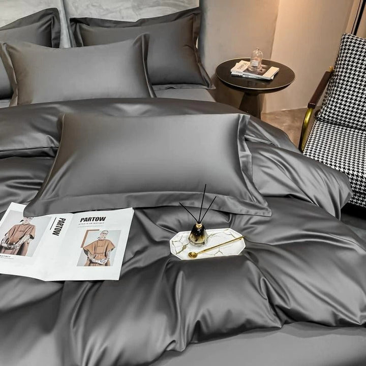 Deep Grey Bedding Set