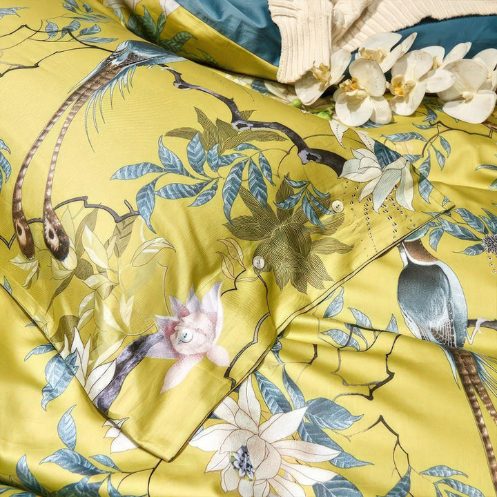 Golden Garden Bedding Set