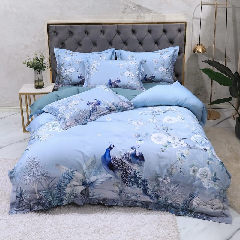 Peacock Bedding Set