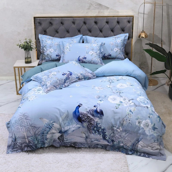 Peacock Bedding Set