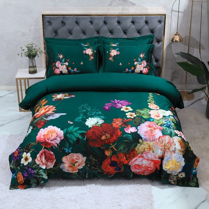 Jungle Green Bedding Set