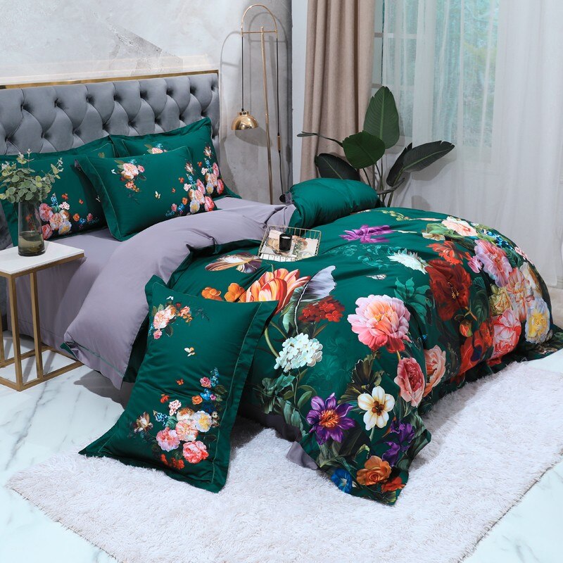 Jungle Green Bedding Set