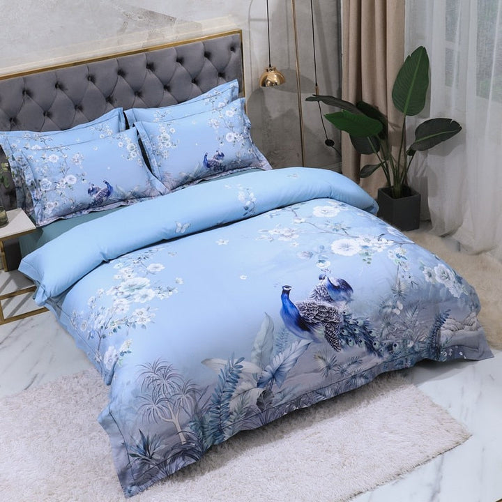 Peacock Bedding Set