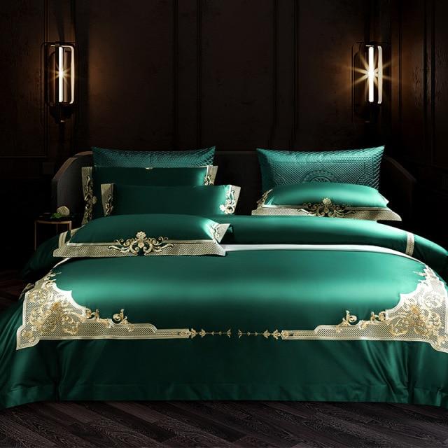 Veronese Groene Beddengoedset